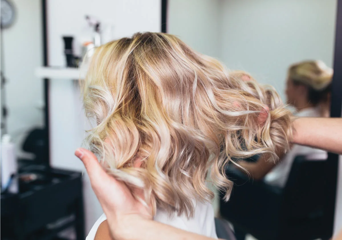 blonde balayage I.C. Partners Hair and Beauty Salon North London